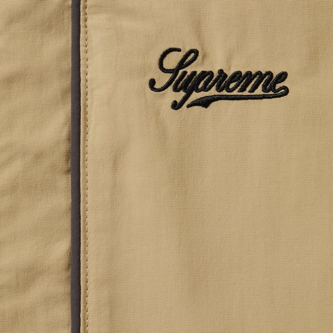 Supreme Contrast Piping Track Pant - Tan