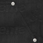 Supreme Jacquard Logos Double Knee Denim Painter Jean (FW25) - Black