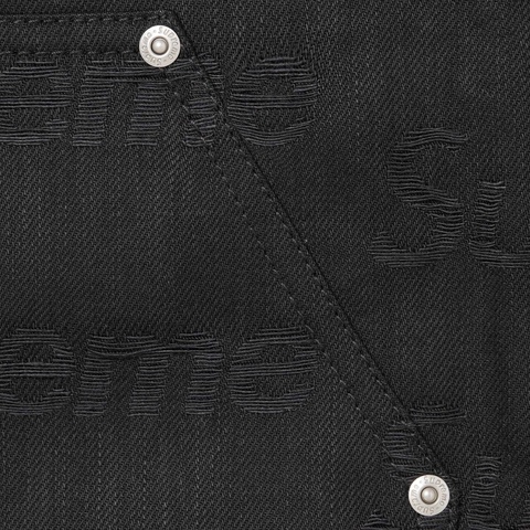 Jacquard Logos Double Knee Denim Painter Jean - Supreme