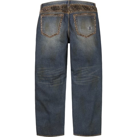 Leopard Faux Fur Loose Fit Jean - fall/winter 2025 - Supreme