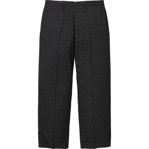 Supreme Metallic Dot Trouser - Black