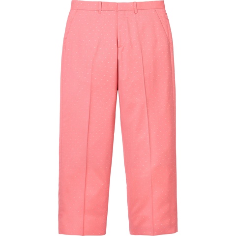 Supreme Metallic Dot Trouser - Pink