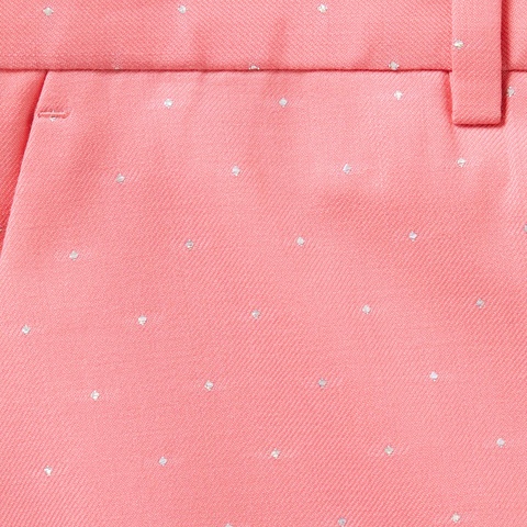 Supreme Metallic Dot Trouser - Pink