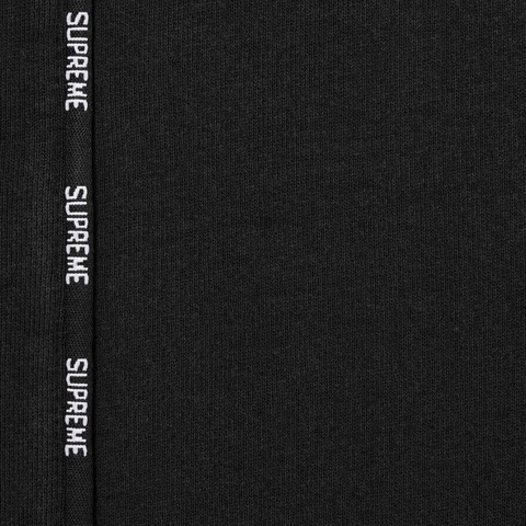 Supreme Piping Sweatpant - Black