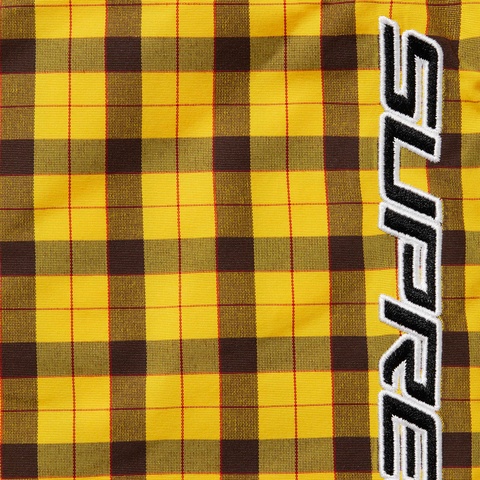パンツ Supreme 25fw Plaid Warm Up Pant Yellow L Plaid Warm Up Pant - fall/winter 2025 - Supreme