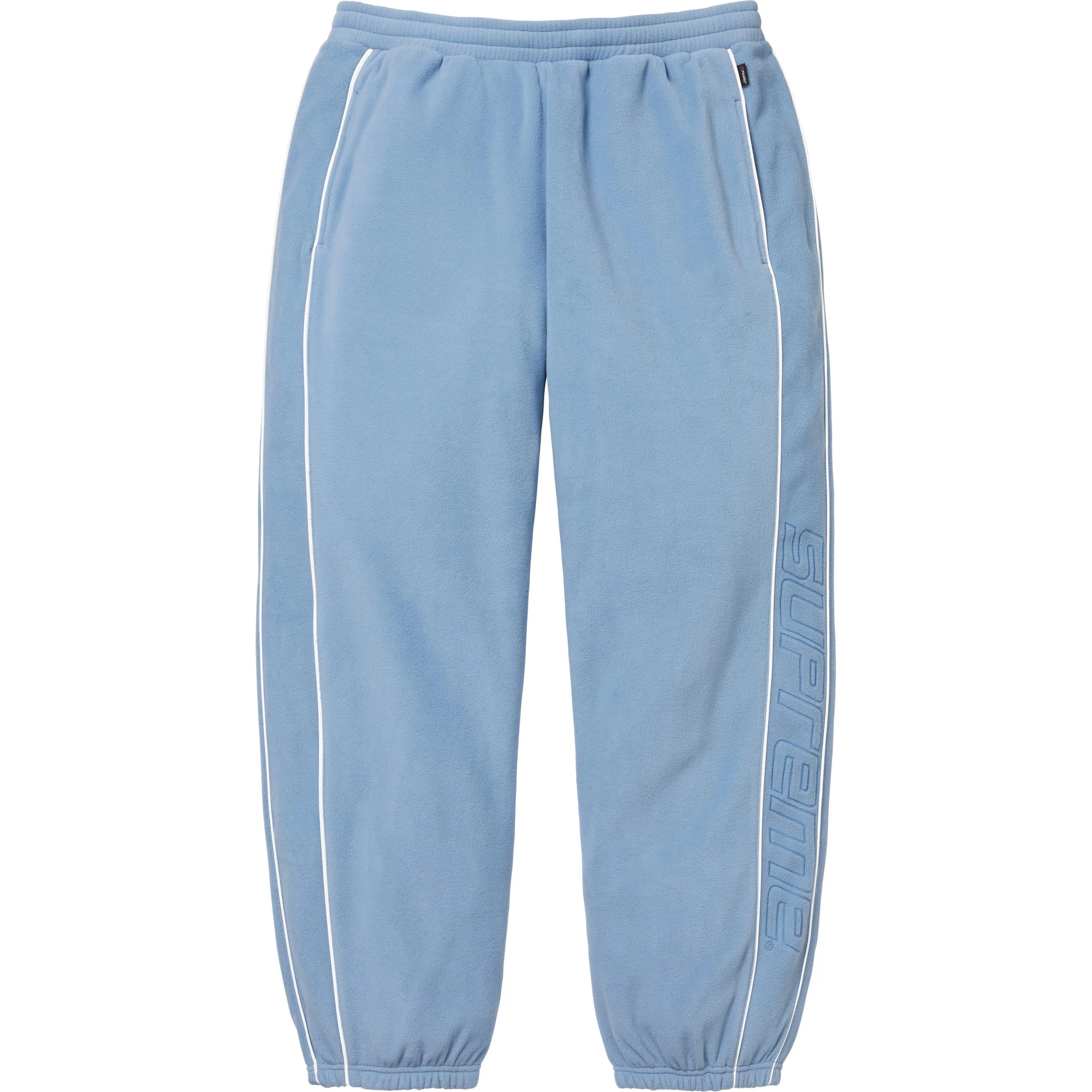 Supreme Polartec Reflective Piping Pant (FW25) - Light Blue - $148