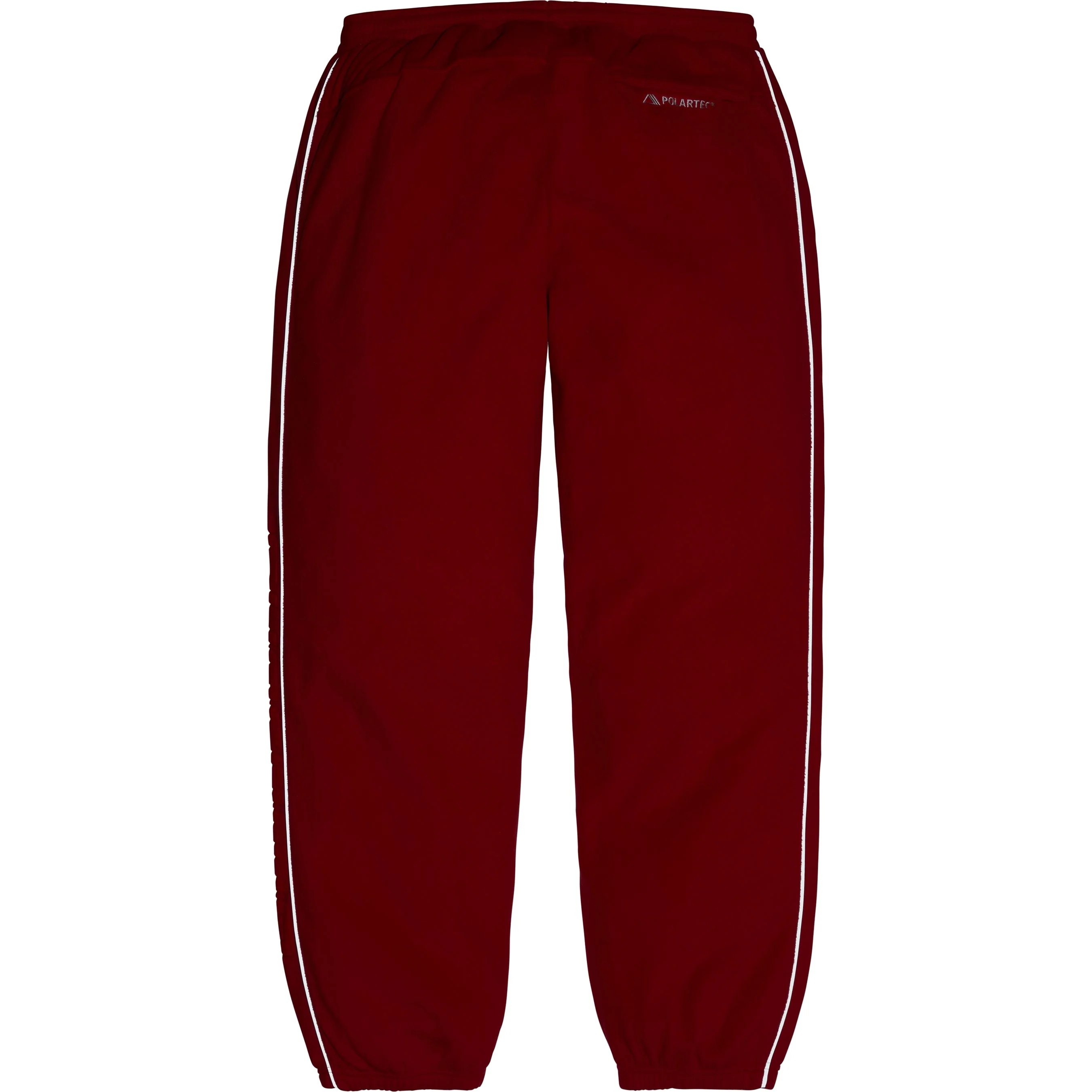 Supreme Polartec Reflective Piping Pant (FW25) - Red - $148