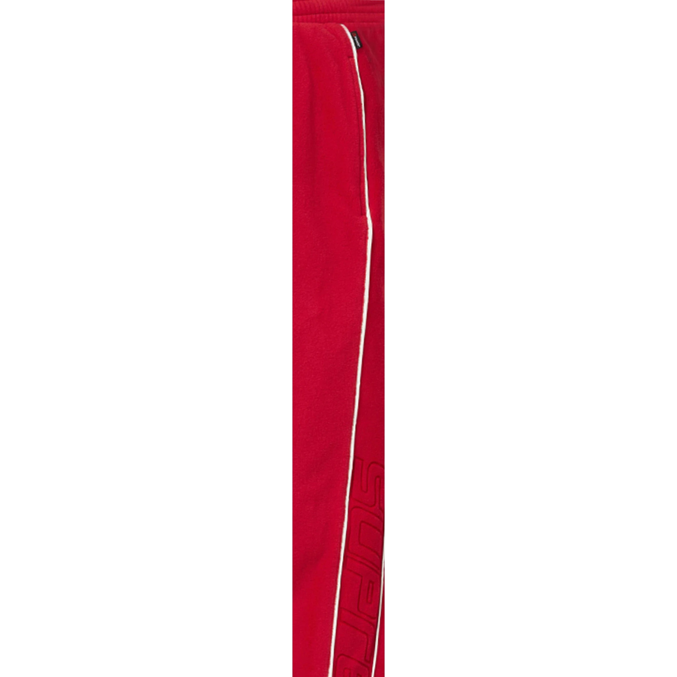 Supreme Polartec Reflective Piping Pant (FW25) - Red - $148