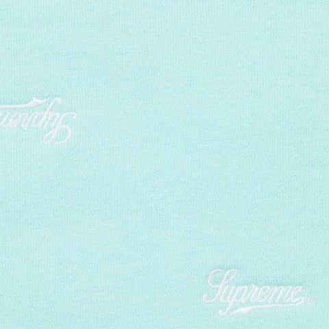 Supreme Repeat Script Sweatpant - Aqua