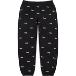 Supreme Repeat Script Sweatpant (FW25) - Black