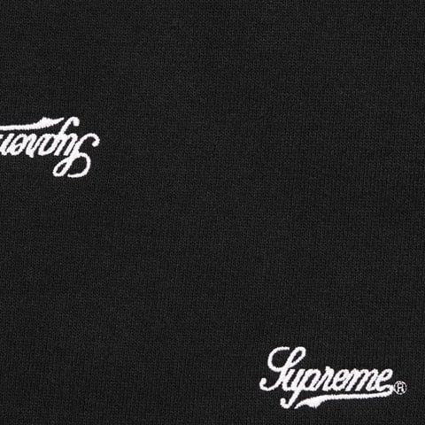 Supreme Repeat Script Sweatpant - Black