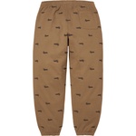 Supreme Repeat Script Sweatpant (FW25) - Dark Khaki
