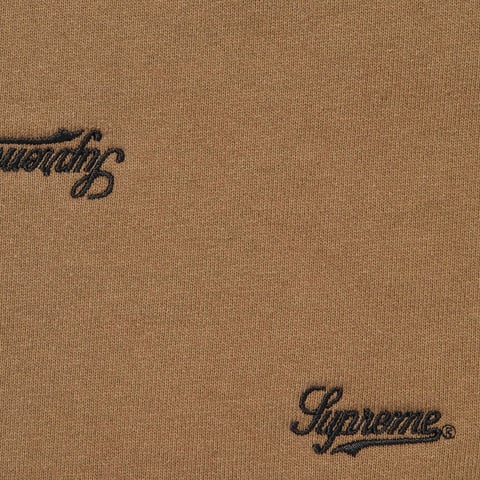 Supreme Repeat Script Sweatpant - Dark Khaki