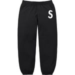 Supreme S Logo Sweatpant (FW25) - Black