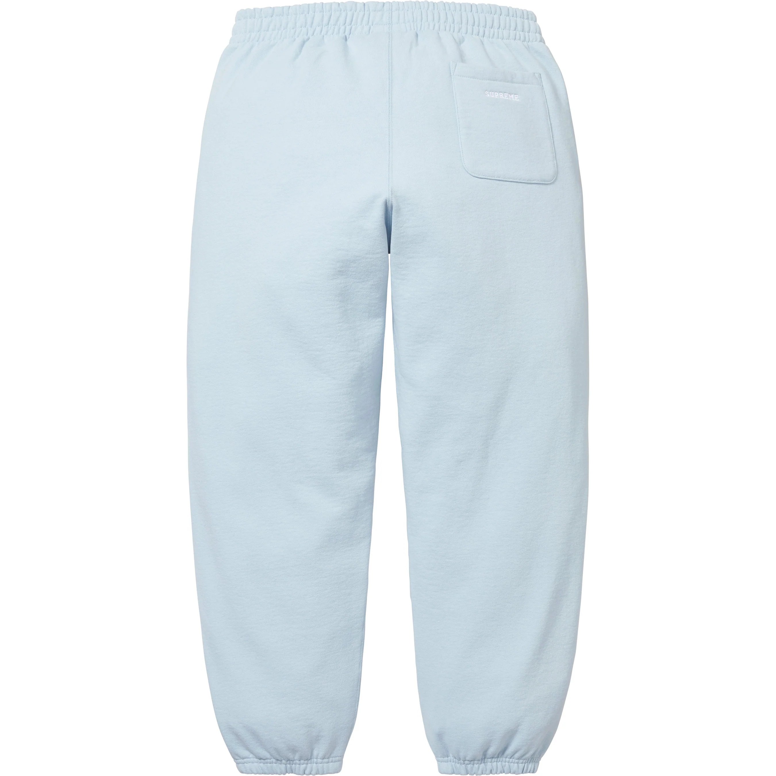 Supreme S Logo Sweatpant (FW25) - Light Blue - $158