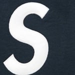 Supreme S Logo Sweatpant (FW25) - Navy