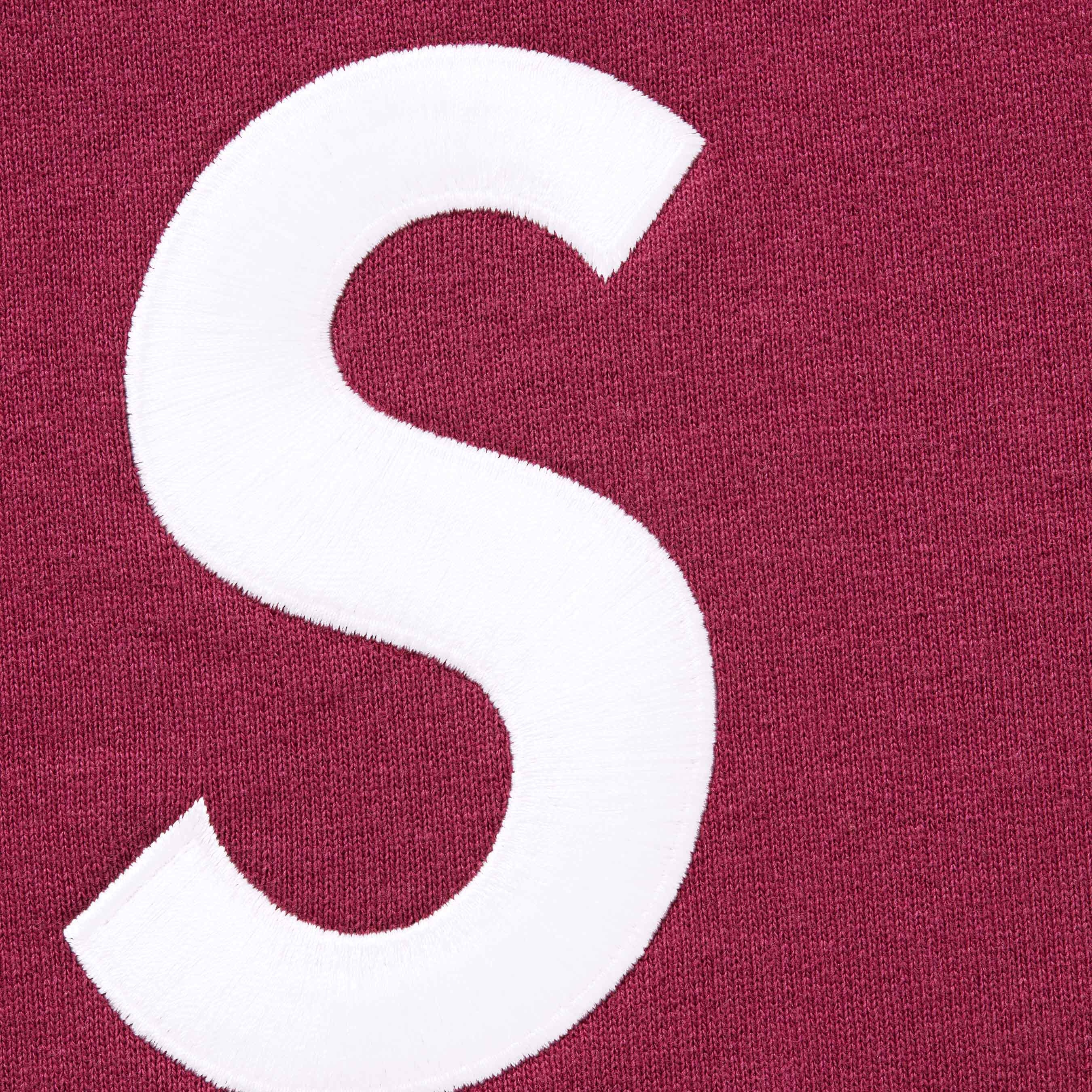 Supreme S Logo Sweatpant (FW25) - Raspberry - $158
