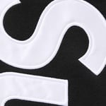 Supreme Satin Appliqué Sweatpant (FW25) - Black