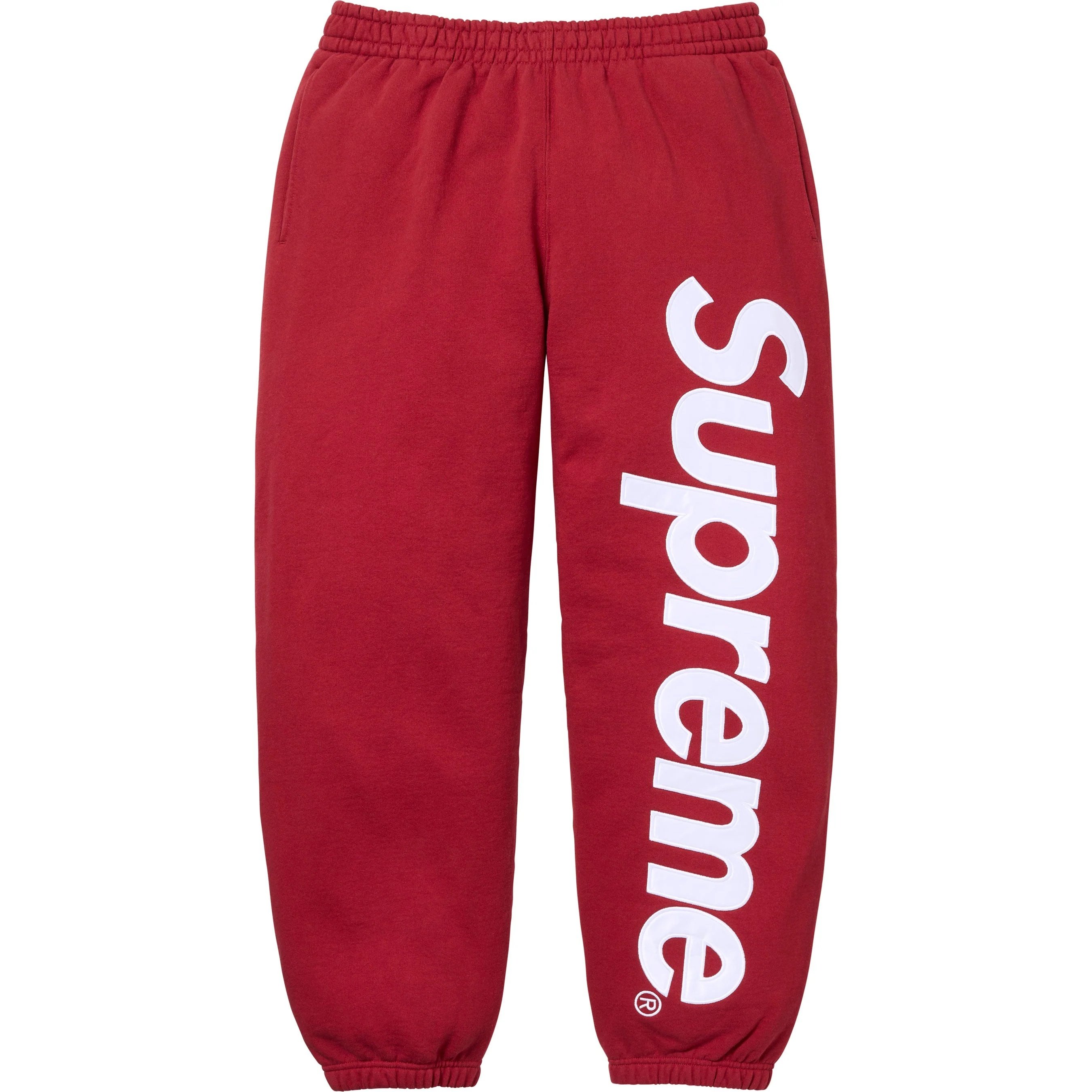 パンツ Supreme Satin Applique Sweatpant Supreme Satin Appliqué Sweatpant (FW25) - $158