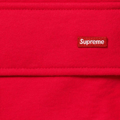 Supreme Small Box Cargo Sweatpant - Red