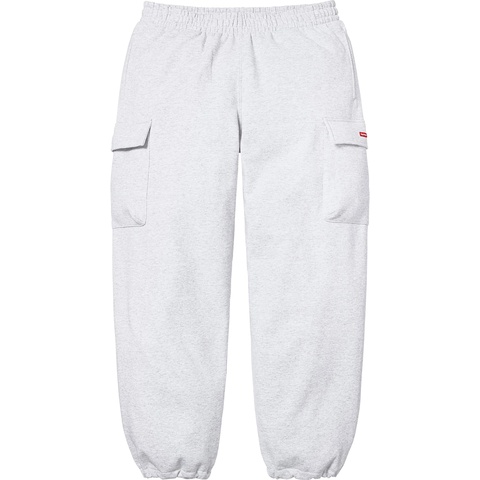 Supreme Small Box Cargo Sweatpant - Ash Grey