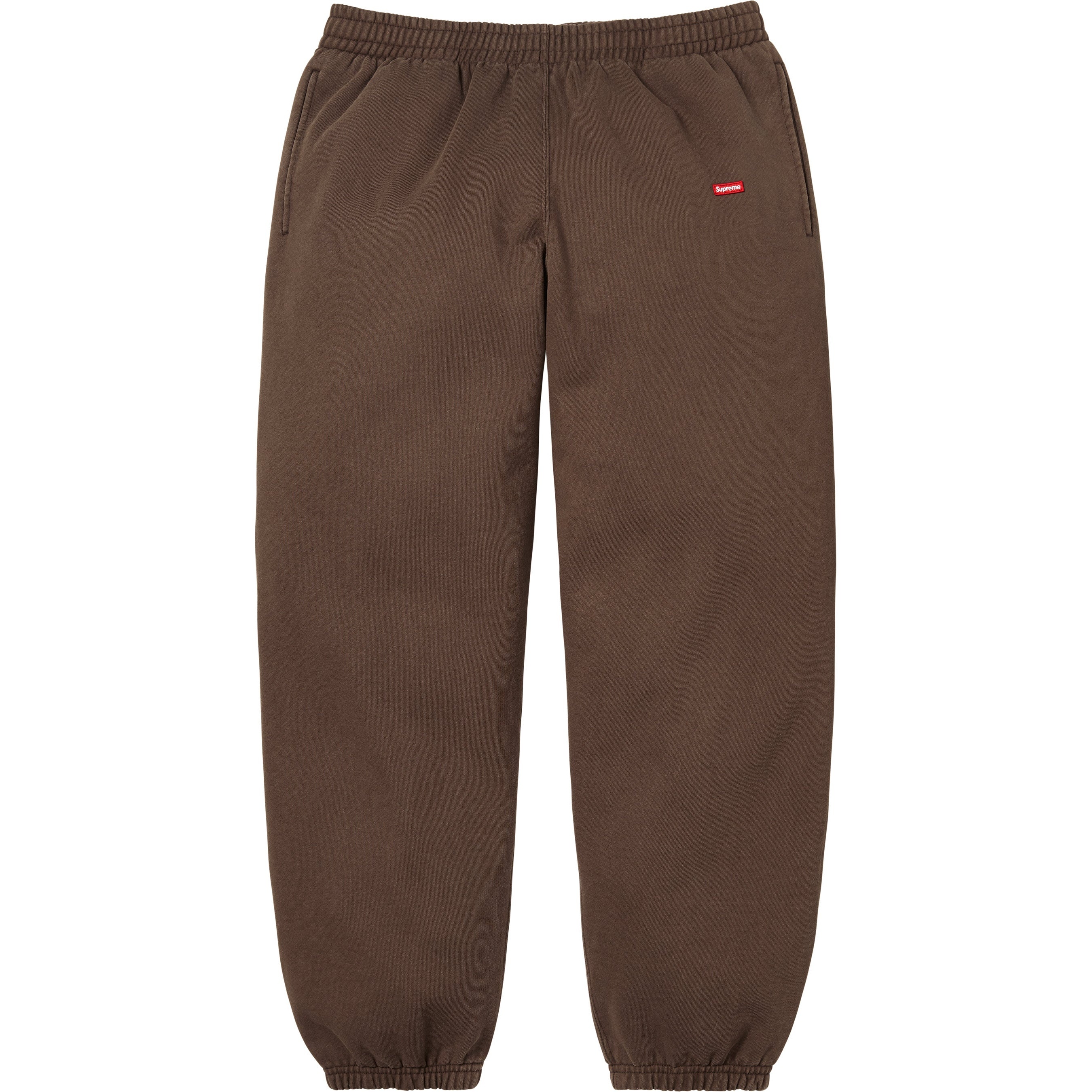 Supreme Small Box Sweatpant (FW25) - Dark Brown - $158