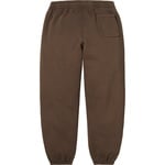 Supreme Small Box Sweatpant (FW25) - Dark Brown