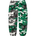 Supreme Small Box Sweatpant (FW25) - Green Camo