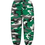 Supreme Small Box Sweatpant (FW25) - Green Camo