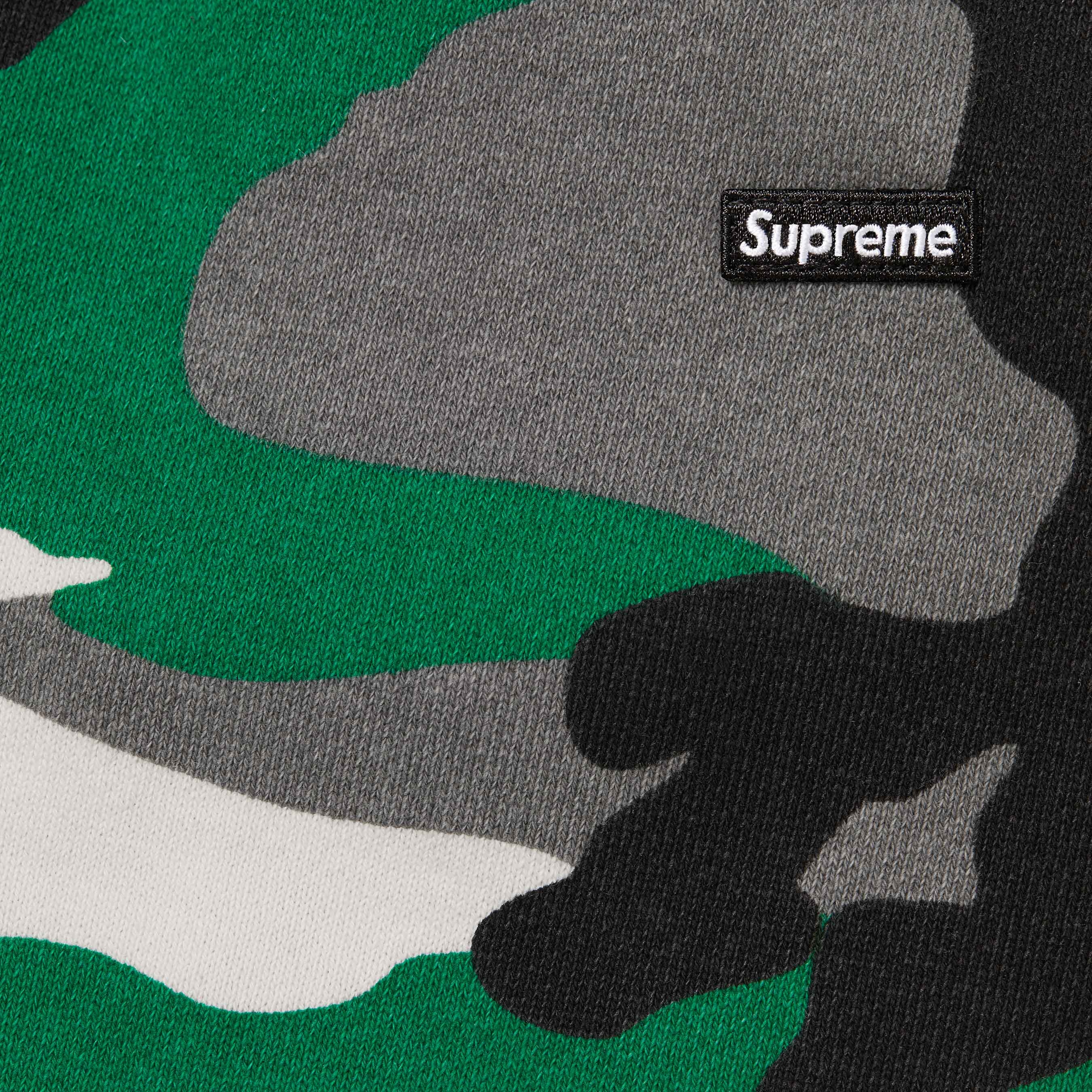 Supreme Small Box Sweatpant (FW25) - Green Camo - $158