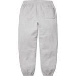 Supreme Small Box Sweatpant (FW25) - Heather Grey