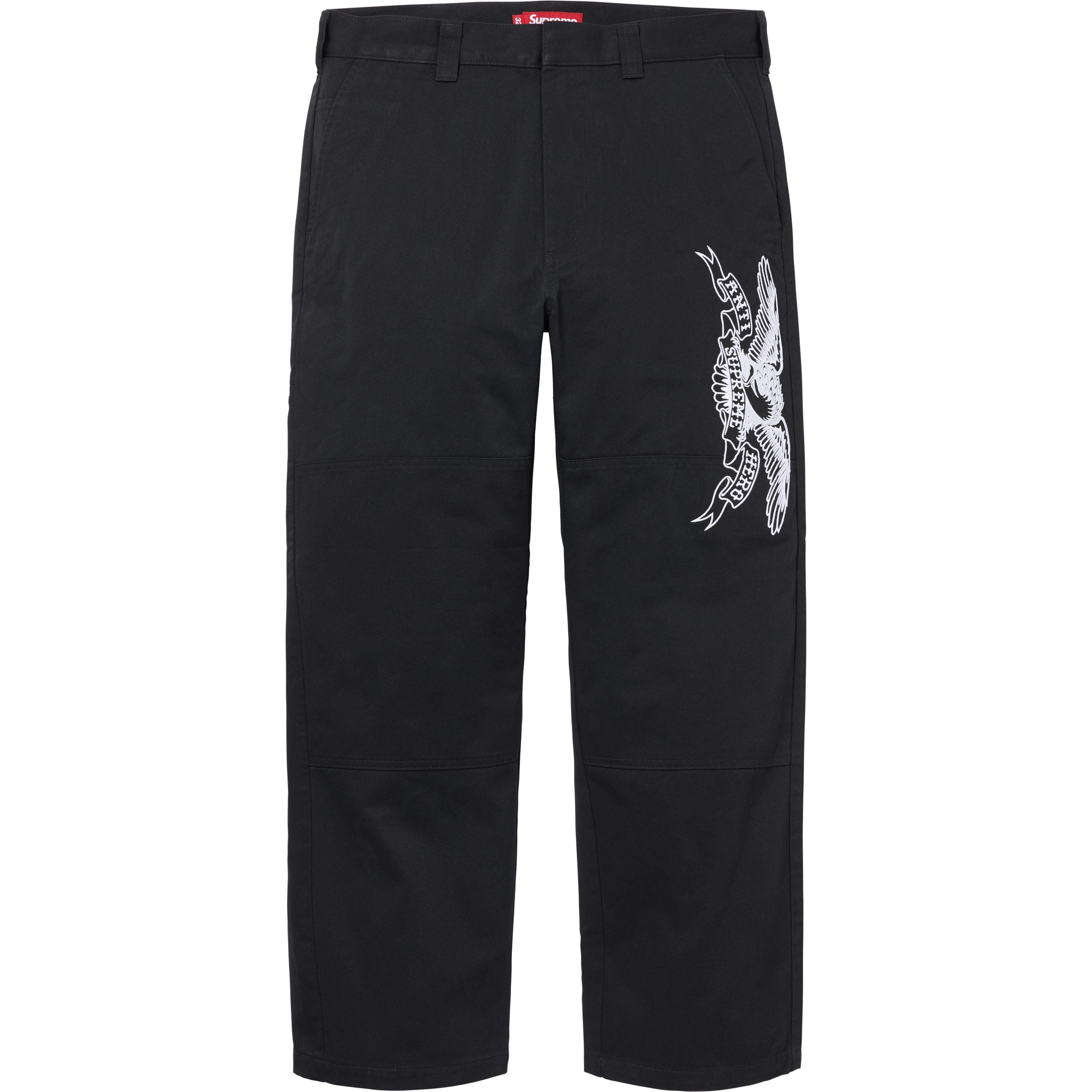 Supreme Supreme ANTIHERO Work Pant (FW25) - Black - $148
