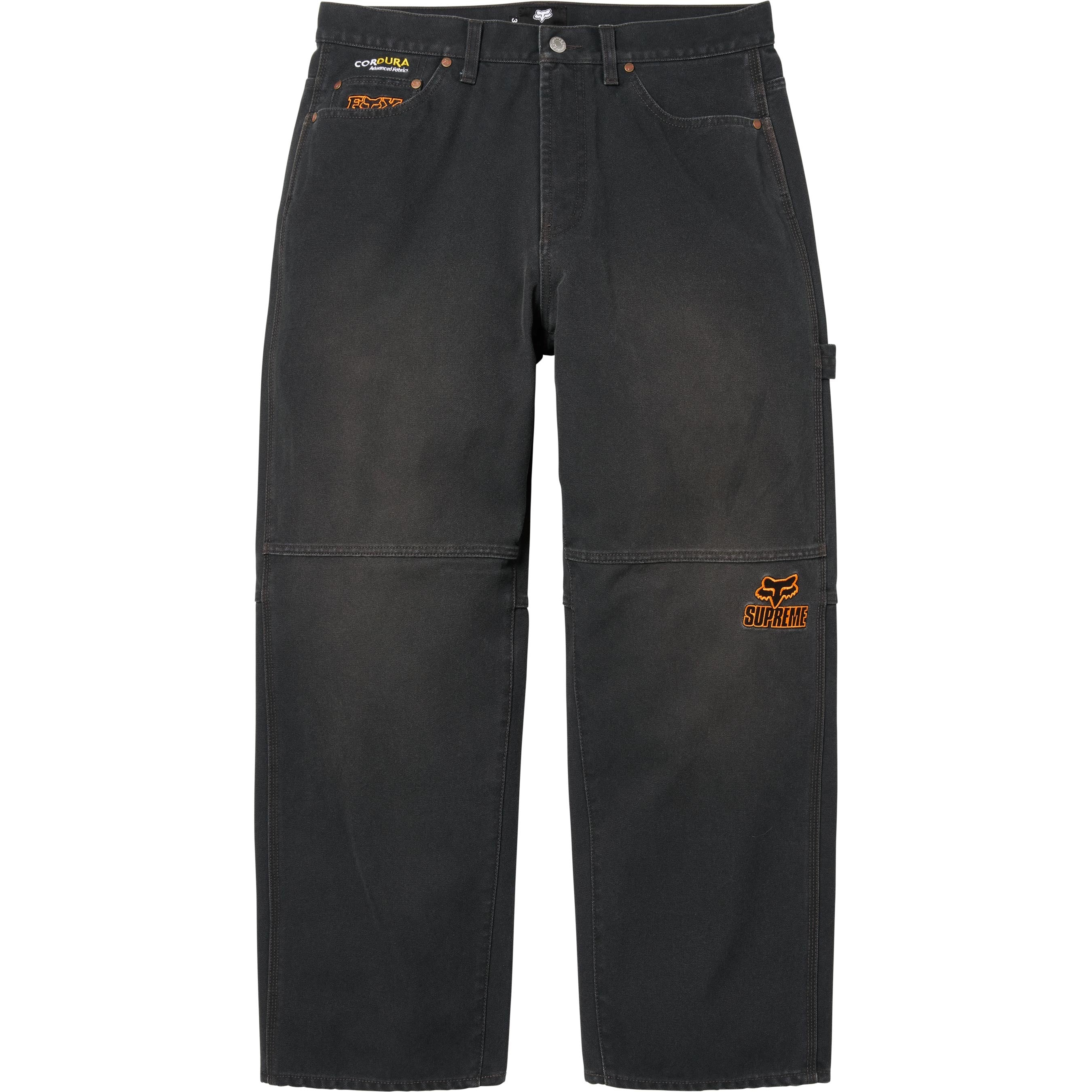 Supreme Supreme Fox Racing Cordura Baggy Jean (FW25) - Black - $288