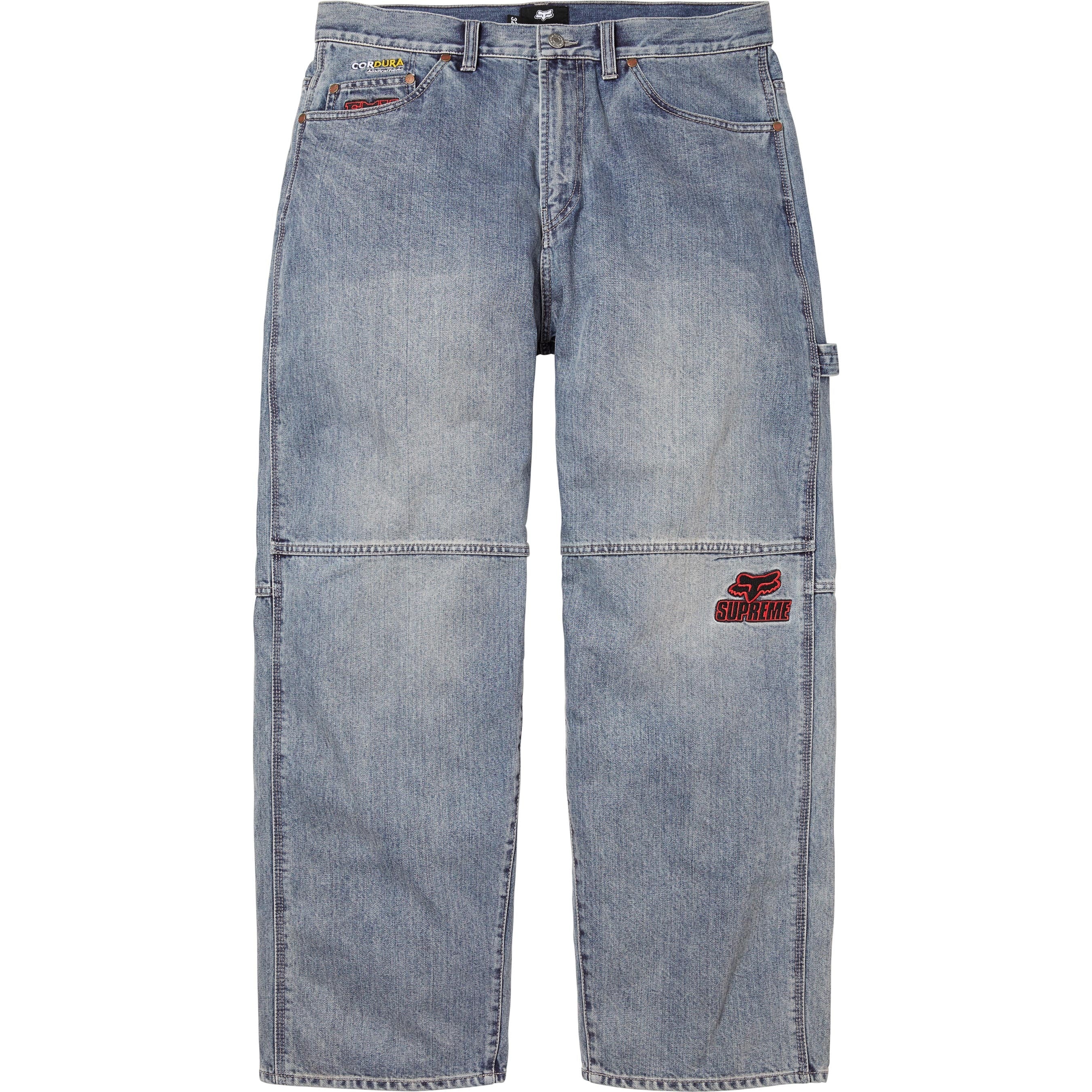 Supreme Supreme Fox Racing Cordura Baggy Jean (FW25) - Denim - $288