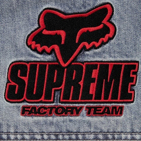 Supreme Supreme®/Fox Racing® Cordura® Baggy Jean - Denim