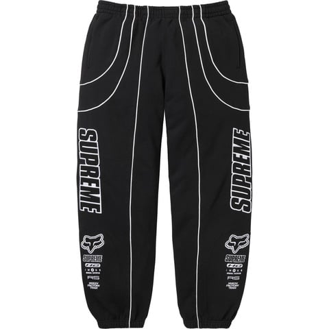 Supreme Supreme®/Fox Racing® Sweatpant - Black
