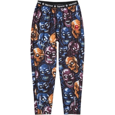レッグウェア Supreme Marmot Base Layer Pant 12/27発売｜Supreme × Marmot / Michael Jackson 25FW Week18 アイテム レッグウェア