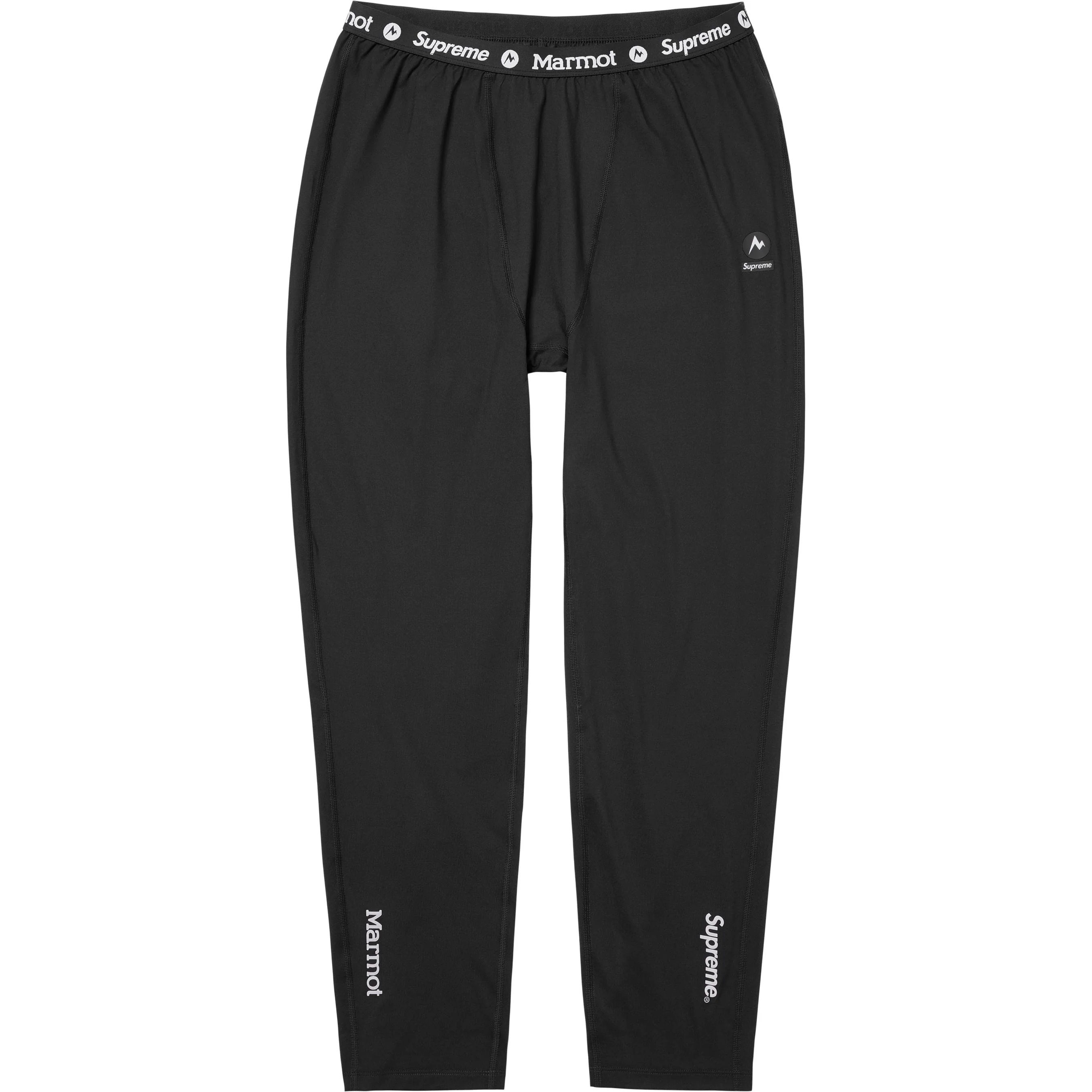 Supreme Supreme Marmot Base Layer Pant (FW25) - Black - $88
