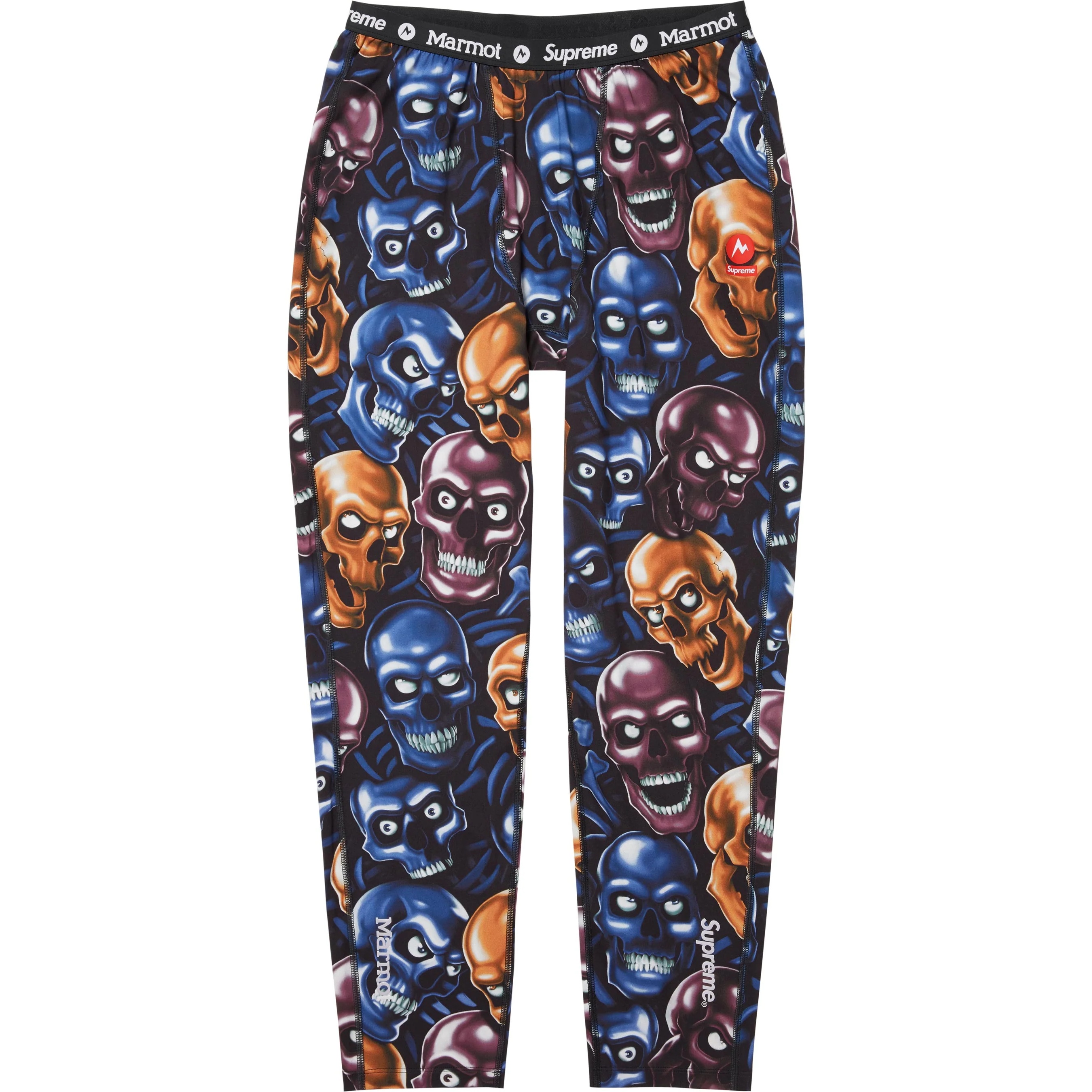 Supreme Supreme Marmot Base Layer Pant (FW25) - Skull Pile - $88