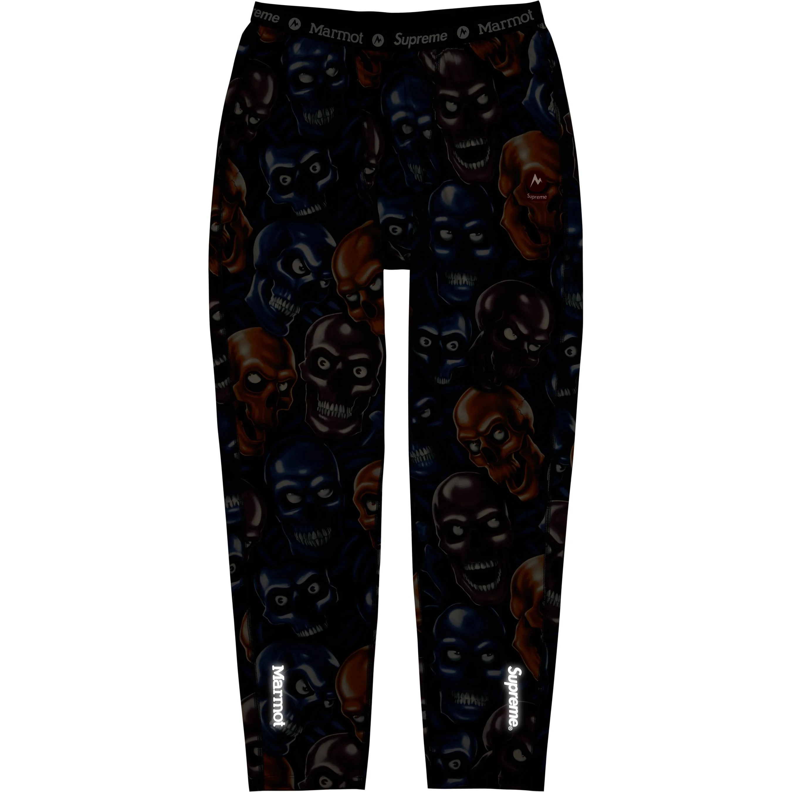 Supreme Supreme Marmot Base Layer Pant (FW25) - Skull Pile - $88