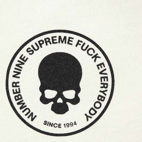 Supreme Supreme®/Number (N)ine® Drawstring Sweatpant - White