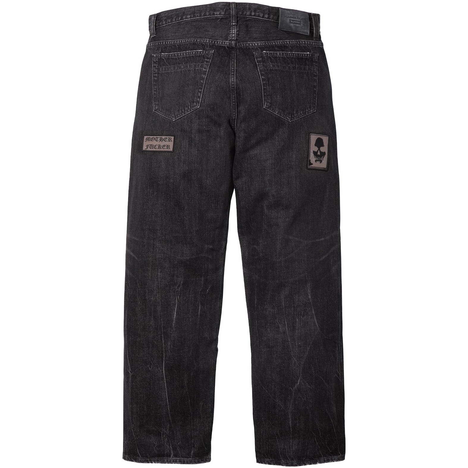 Supreme Supreme Number (N)ine Patches Loose Fit Selvedge Jean (FW25) - $368