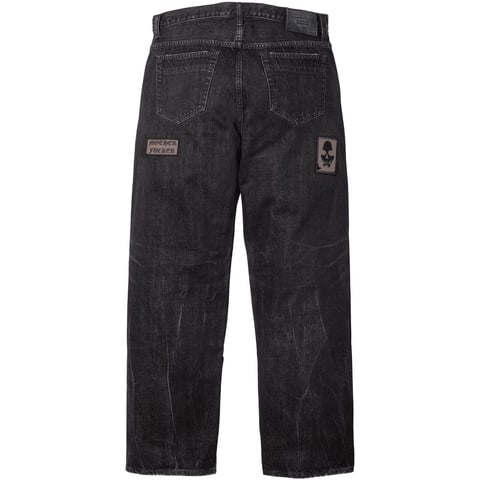 Supreme®/Number (N)ine® Patches Loose Fit Selvedge Jean - Supreme
