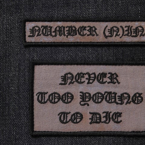 Supreme®/Number (N)ine® Patches Loose Fit Selvedge Jean - Supreme