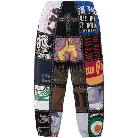 Supreme Supreme®/Number (N)ine® Patchwork Sweatpant - Colorway
