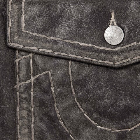 Supreme®/True Religion® Loose Fit Leather Pant - Supreme