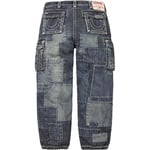 Supreme Supreme True Religion Patchwork Cargo Pant (FW25) - Dirty Indigo