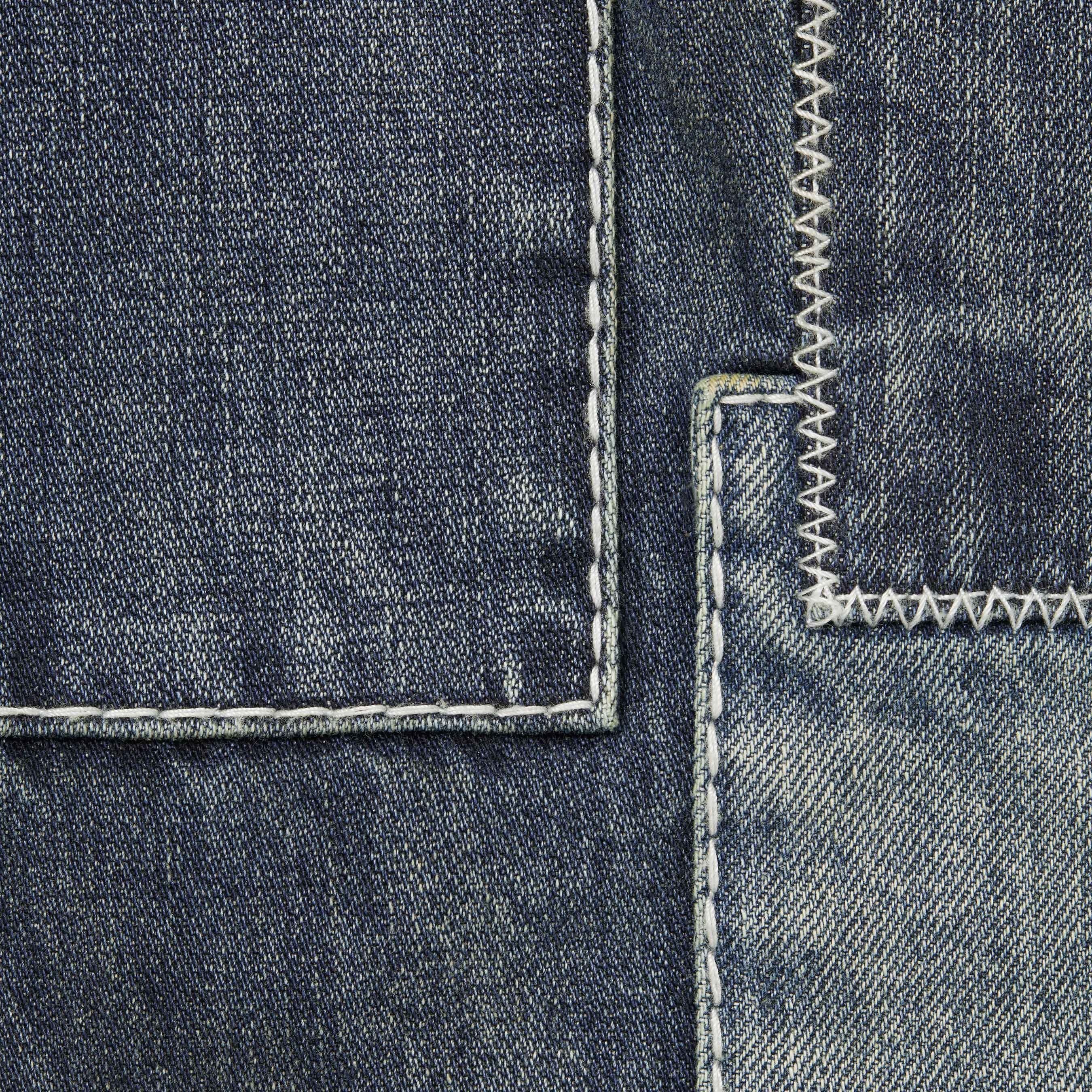 Supreme Supreme True Religion Patchwork Cargo Pant (FW25) - Dirty Indigo - $398