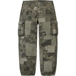 Supreme Supreme True Religion Patchwork Cargo Pant (FW25) - Olive Camo