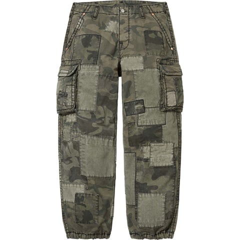Supreme Supreme®/True Religion® Patchwork Cargo Pant - Olive Camo